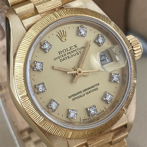 rolex con brillanti